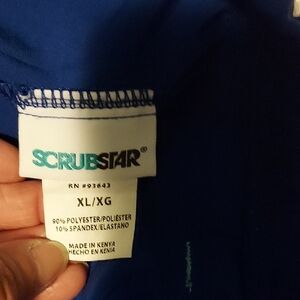 Scrubstar Royal Blue Scrub Bottom XL
